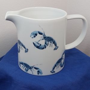 Studio Nova Lobster Blue Small Pitcher 22 oz